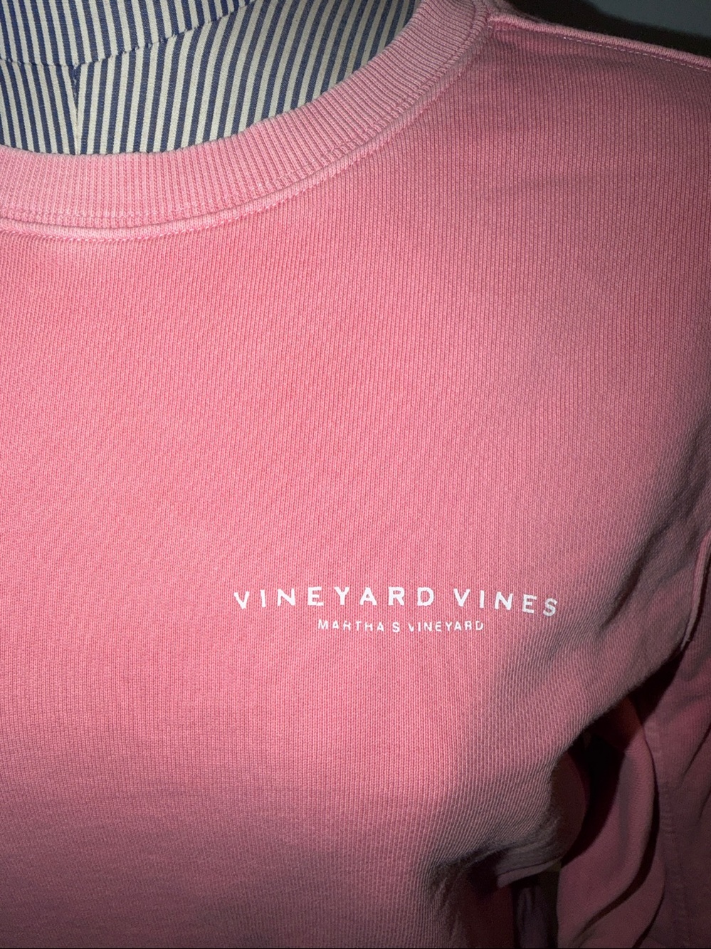Vineyard Vines Soft Pink  Crewneck Pullover Size Small - Picture 2 of 10
